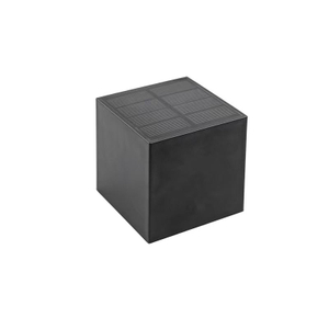 Luz solar de pared para exteriores, lámpara de pared para jardín, luz nocturna cuadrada para el hogar, lámpara de ahorro de energía para exteriores IP65 a prueba de agua 