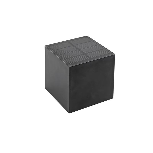Luz solar de pared para exteriores, lámpara de pared para jardín, luz nocturna cuadrada para el hogar, lámpara de ahorro de energía para exteriores IP65 a prueba de agua 