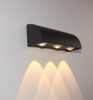 Lámpara de pared LED IP65 impermeable al aire libre Simple moderna, lámparas de patio, luz de pared de jardín, precio de fábrica
