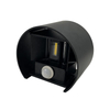 Hagood nueva lámpara de pared impermeable semicírculo 6W Led aplique de pared iluminación exterior impermeable IP65 iluminación ajustable