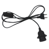 Accesorios de lámpara Cable de enchufe de la UE Cable de 1,8 m con interruptor 303 Cable de luz directo de fábrica