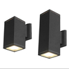 Moderna lámpara de pared Led impermeable para exteriores IP65 de aluminio 12W luz LED de pared interior decorada aplique de pared Pilar Patio Badkamer