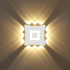 Lámpara de pared moderna Cubo Led Aplique de pared Lámpara impermeable IP65 Luz de pared interior 110V 220V para baño Iluminación exterior 4W 6W 8W
