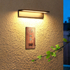 Lámpara de pared exterior Waterdichte LED Lange Moderne IP65 Licht Tuin Binnenplaats Balkon Blaker Armatuur 110V 220V aplique de pared exterior