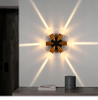 Moderna, sencilla, creativa, para exteriores, impermeable, lámpara de pared LED, lámparas de patio, lámpara de puerta, terraza, balcón, luz de pared