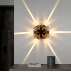Moderna, sencilla, creativa, para exteriores, impermeable, lámpara de pared LED, lámparas de patio, lámpara de puerta, terraza, balcón, luz de pared