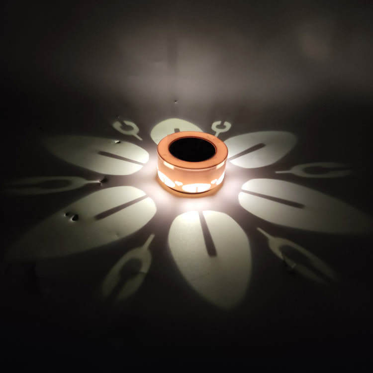 Luces de jardín, luz LED solar para exteriores, RGB, cambio de Color, camino Solar, lámpara de césped para decoración de jardín, iluminación de paisaje