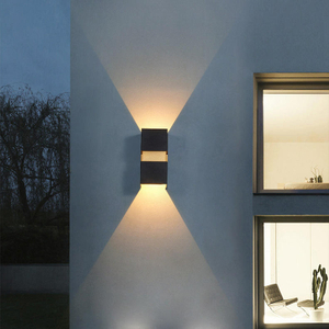 LED Wandleuchte Single Double Head Lampara De Luz Pared Exterior Wandlamp Aplique Para Pared Interior Wall Bracket Light