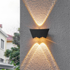 Luz LED de pared moderna impermeable IP65 Up Down 10W iluminación exterior hogar Hotel tienda pasillo porche aplique lámparas de pared AC 220V 110V