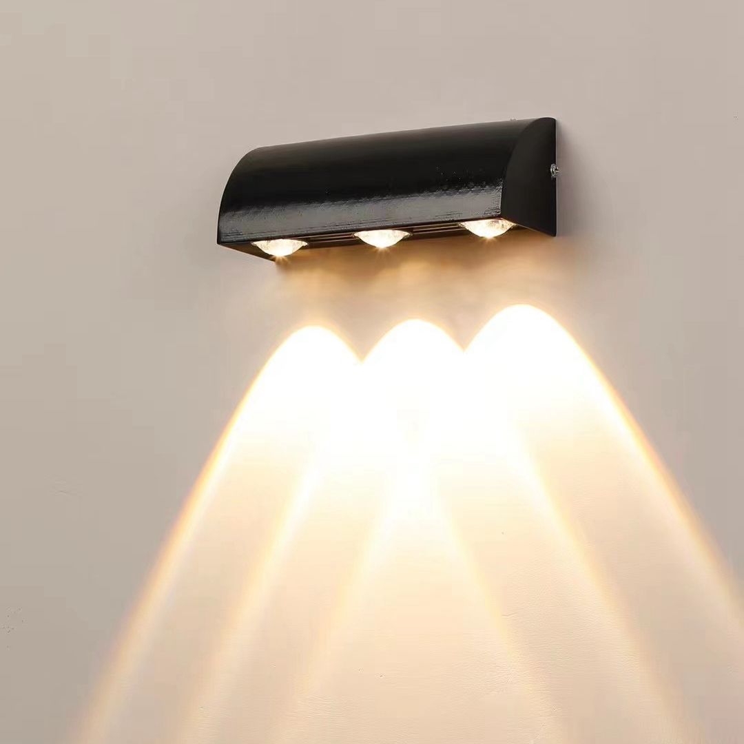 Aplique de pared LED, lámpara de decoración moderna para interiores, 85-265V, 3W, iluminación Interior para el hogar, escaleras, mesita de noche, luz de pared de salón