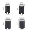 Luces subacuáticas de 1w, escalones cuadrados, iluminación de piscina, luces enterradas, estrella impermeable al aire libre enterrada, ingeniería de acero inoxidable 304