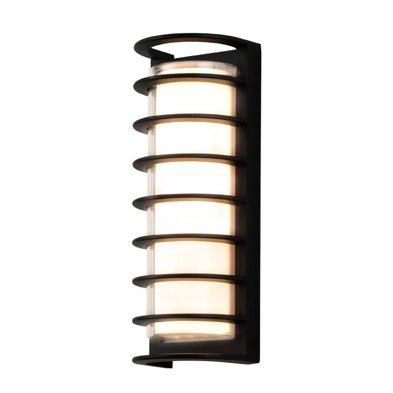 Lámpara de pared LED acrílica redonda para exteriores, para Villa, patio, lámpara de pared Exterior, escalera, pasillo, lámpara de pasillo, lámparas de pared para balcón