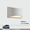 Nueva lámpara colgante de pared, cabecera moderna, luz montada en la pared, decoración de níquel cepillado, luz de pared USB para Hotel, curva de Metal, luminosa personalizada
