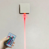 Aplique LED RGB de 3W, lámpara de pared, moderna, Simple, para sala de estar, comedor, cuerpo de aluminio acrílico, decoración del hogar