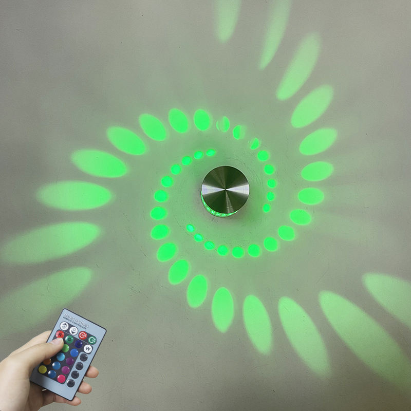 Luz de paso empotrada de aluminio Luz de pared de escalera LED 3w Lámpara de cuerpo blanco luminoso para interiores Chip de iluminación de artículo de potencia