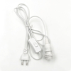 Portalámparas de plástico de porcelana de latón E27 E14 de alta calidad, Base de enchufe, bombilla de terminal LED, portalámparas de techo