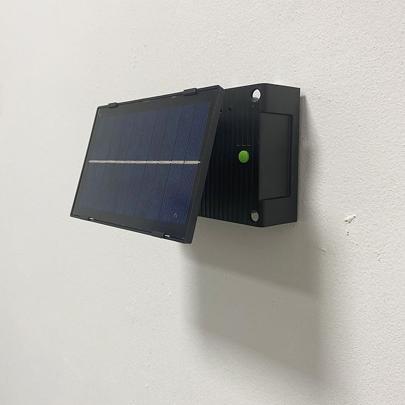 arriba y abajo IP65 6LED Lámpara solar Carga solar Lámpara de pared solar IP65 Luz de pared exterior impermeable para decoración de jardín