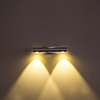 Aplique de pared moderno de 6 W, accesorios de iluminación de pared LED de rotación de 360 ​​grados, lámpara de pared de lectura/luz de iluminación de espejo de alto brillo