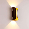 Lámpara de pared impermeable de cintura de gran tamaño de 10 W, lámpara de pared de cintura con luz Led decorativa y luz nocturna moderna para exteriores IP65