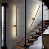 Nordic Slaapkamer Nachtkastje Wandlamp Creatiev Klok Lange Trap Gang Gangpad Woonkamer Achtergrond Wall Art Lamp Cafe Hotel