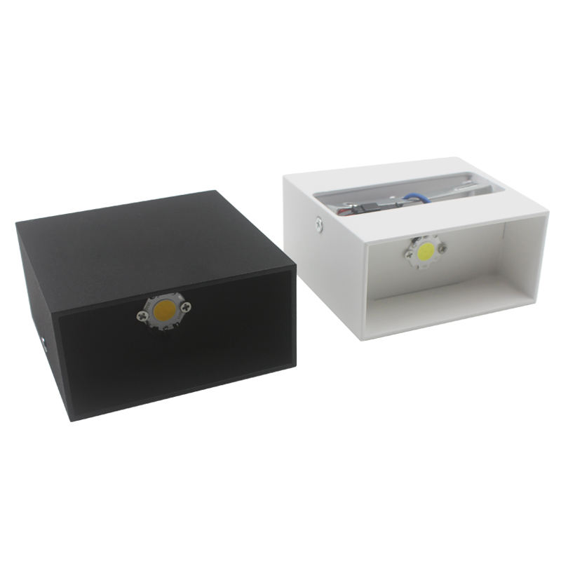 Lámparas de lectura Led para interiores COB de 6W, lámpara de noche montada en la pared, lámpara de noche regulable, lámpara de noche moderna, lámpara de noche blanca