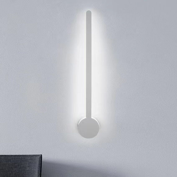 Lámparas de pared LED minimalistas modernas, candelabro de palo largo para sala de estudio, mesita de noche, baño, pasillo, cocina, iluminación interior