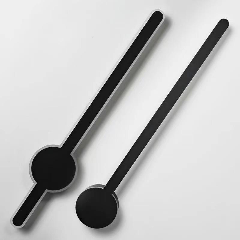 Lámparas de pared LED minimalistas modernas, candelabro de palo largo para sala de estudio, mesita de noche, baño, pasillo, cocina, iluminación interior