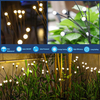 lámpara solar al aire libre luces solares de pared al aire libre luces de pared solares Vacaciones de Navidad Parque al aire libre Resort Decoración Tela Led luz de decoración de patio de navidad
