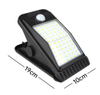 Nuevas luces solares de pared para exteriores, impermeables, para decoración de calles, iluminación de pared, lámpara LED de energía Solar para porche, Villa, Patio, jardín, 3000mA