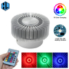 Lámpara de pared LED de 3W y 12 colores, aplique de pared de iluminación Led de aluminio, AC85-265V, accesorio de diseño de interiores para decoración de iluminación de pared de Bar