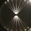 Lámparas de pared LED IP65 impermeables para exteriores/interiores, iluminación para escaleras, A85-265V, luz de arriba hacia abajo para jardín, pared de salón, decoración de la habitación del hogar