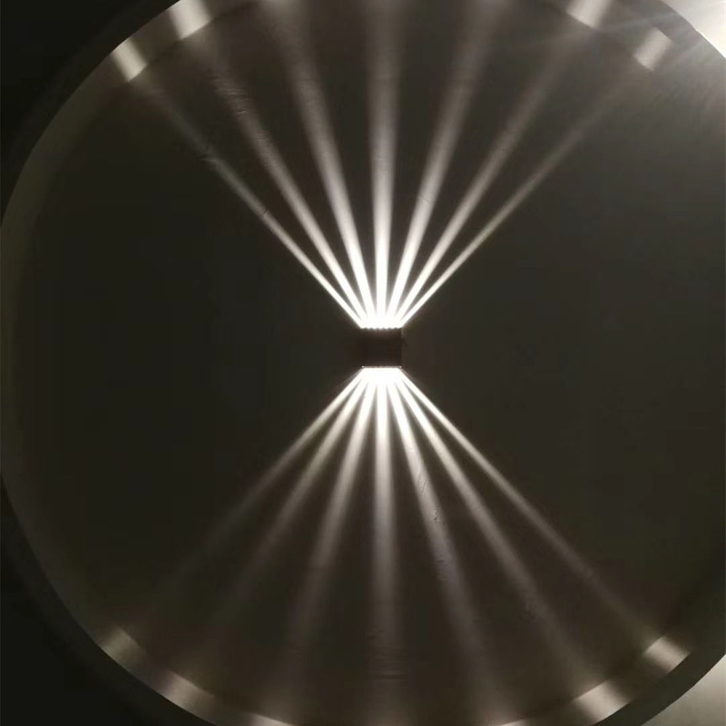 Lámparas de pared LED IP65 impermeables para exteriores/interiores, iluminación para escaleras, A85-265V, luz de arriba hacia abajo para jardín, pared de salón, decoración de la habitación del hogar