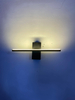 Lámparas de pared LED modernas 330 Dormitorio giratorio 6W AC85V-265V Aplique de pared Lámpara negra Pasillo decoración interior Iluminación