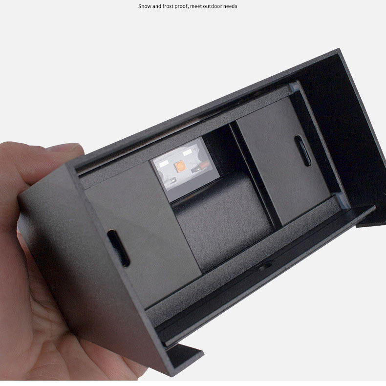 Lámpara LED de pared de 6W, lámpara de pared para jardín IP65, lámpara impermeable para exteriores, accesorio de decoración para el hogar, iluminación para pasillo, luz para pasillo