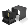 Venta caliente Modern LED Up Down Lighting Sala de estar Cubo Sconce Lámpara Montaje Interior Exterior Luz de pared 20W 12CM Cubo de luz