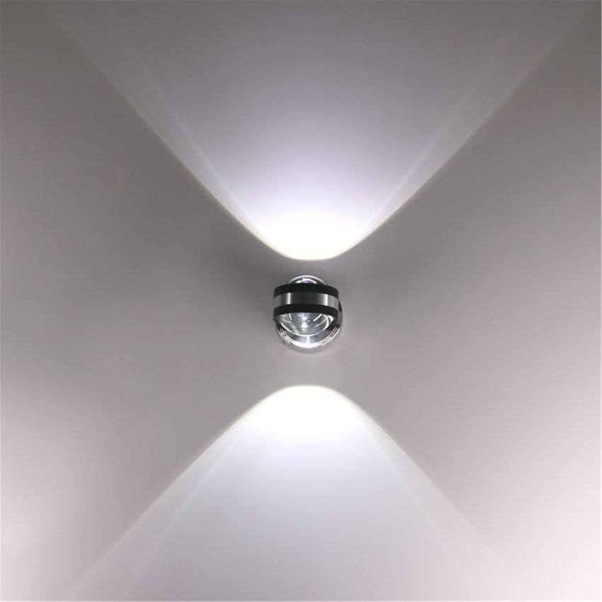 Lámpara de pared de cristal de doble cara de alta calidad Hotel interior Precio competitivo Vanity Light