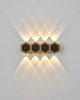 2W 3W 5W 6W 7W 8W lámpara de pared de nido de abeja cuántica blanca minimalista moderna lámpara de pared moderna sensible al tacto productos minimalistas