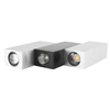 Luz led decorativa plateada de 6W, nueva lámpara de pared para escalera al aire libre y luz nocturna para exteriores, luces de pared para el hogar, luces elegantes para el hogar