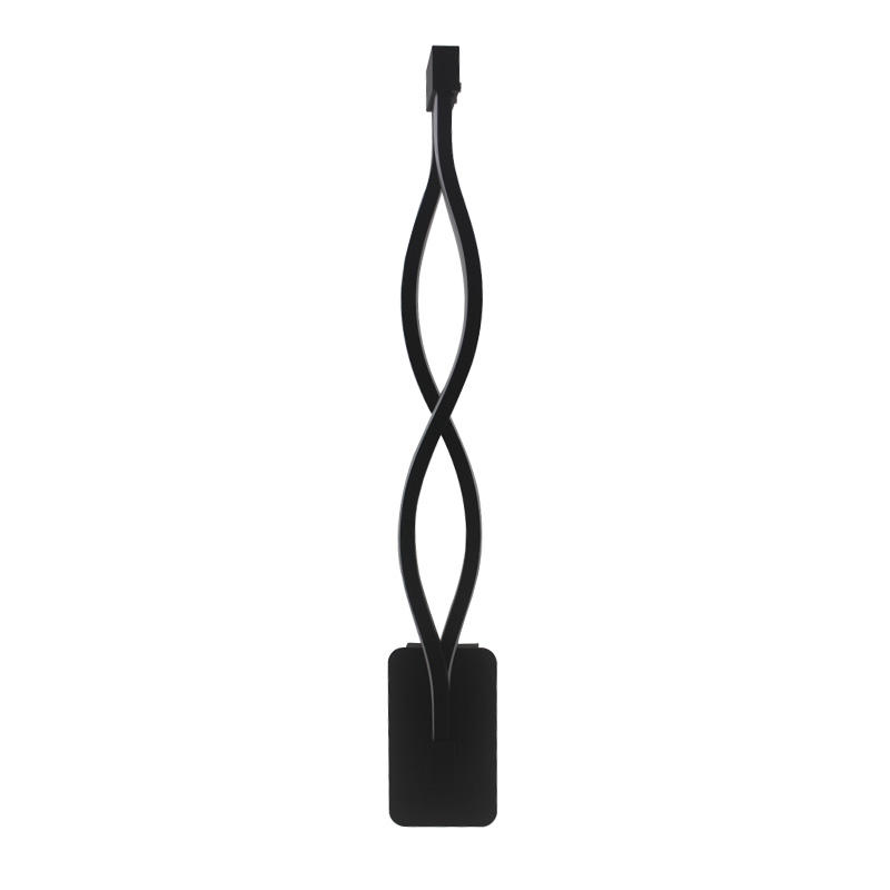 AC 85-265V 16W ​​Decoración moderna de la casa Forma de onda Aluminio Arriba Abajo Lámpara de pared LED Luz de pared LED interior Luz de guirnalda de vacaciones