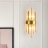 La luz de pared lineal LED de iluminación interior para el hogar moderna es aplicable a las luces de lujo de la lámpara de pared del dormitorio y la sala de estar para el hogar