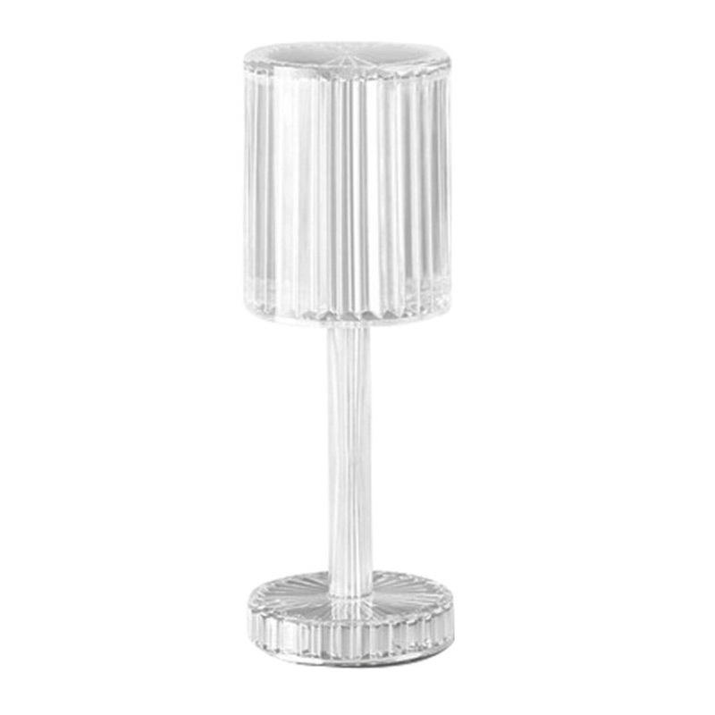 Lámpara de mesa de acrílico 3D creativa, regalo de vacaciones, lámpara de mesa de acrílico, luz de Camping, lámpara de mesa que cambia de Color