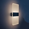Aplique de pared acrílico de 6w, teclas de Piano, luz de pared para sala de estar, baño, dormitorio, luminaria, luz nocturna de 85-265V