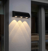 3W 6W moderno simple al aire libre impermeable IP65 LED lámpara de pared patio lámparas jardín pared luz precio de fábrica