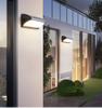 Lámpara LED de pared para exteriores de 12W, luz de pared led resistente al agua, luz simple para pasillo, escaleras, patio, luz de pared para balcón, súper brillante