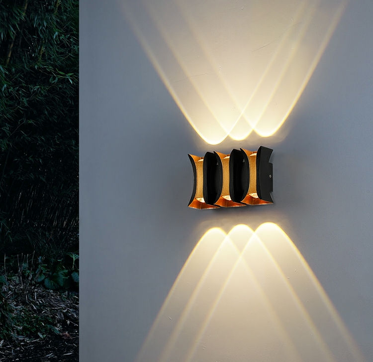 Lámparas de pared de vidrio para jardín, accesorio de iluminación Exterior para exteriores, Retro IP65, LED impermeable para casa, porche, pasillo, puerta de entrada y Patio