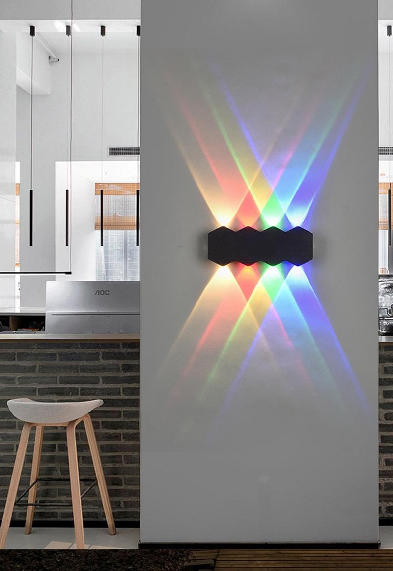 Moderna, sencilla, creativa, para exteriores, impermeable, lámpara de pared LED, lámparas de patio, lámpara de puerta, terraza, jardín, luz de pared