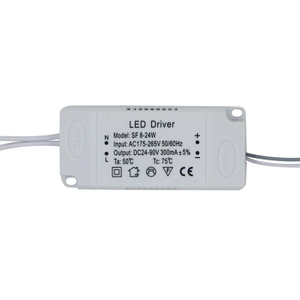 Entrada de controlador LED de 8-120W AC175-265V Transformador de iluminación sin aislamiento Adaptador de fuente de alimentación de unidad de luminaria