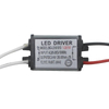 1-3W IP65 controlador de luz LED a prueba de agua AC85-265V DC3-43V transformador LED adaptador de fuente de alimentación para lámpara/Chips Led para exteriores