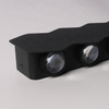 Luz de pared LED moderna, iluminación de arriba y abajo, candelabro de cubo, lámpara de montaje, interior, exterior, hogar, habitación, dormitorio, Hotel, decoración de iluminación