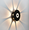 Lámpara de pared impermeable para exteriores, creativa, sencilla y moderna, lámparas LED para patio, lámpara para puerta, terraza, balcón, jardín, luz de pared, lámpara nórdica